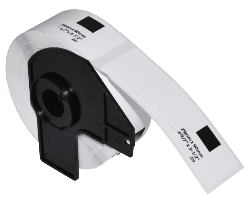 PixoJet Brother DK11201 29 x 90 mm, 400 stk. Hvit adresseetikett