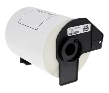 PixoJet Brother DK11241 102 x 152 mm, 200 stk. Hvit adresseetikett
