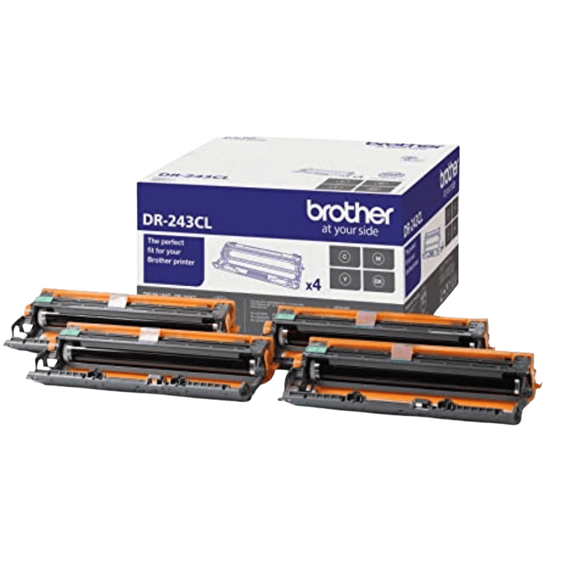 Brother Original DR243CL CMYK trommel | Innhold: 18000 sider