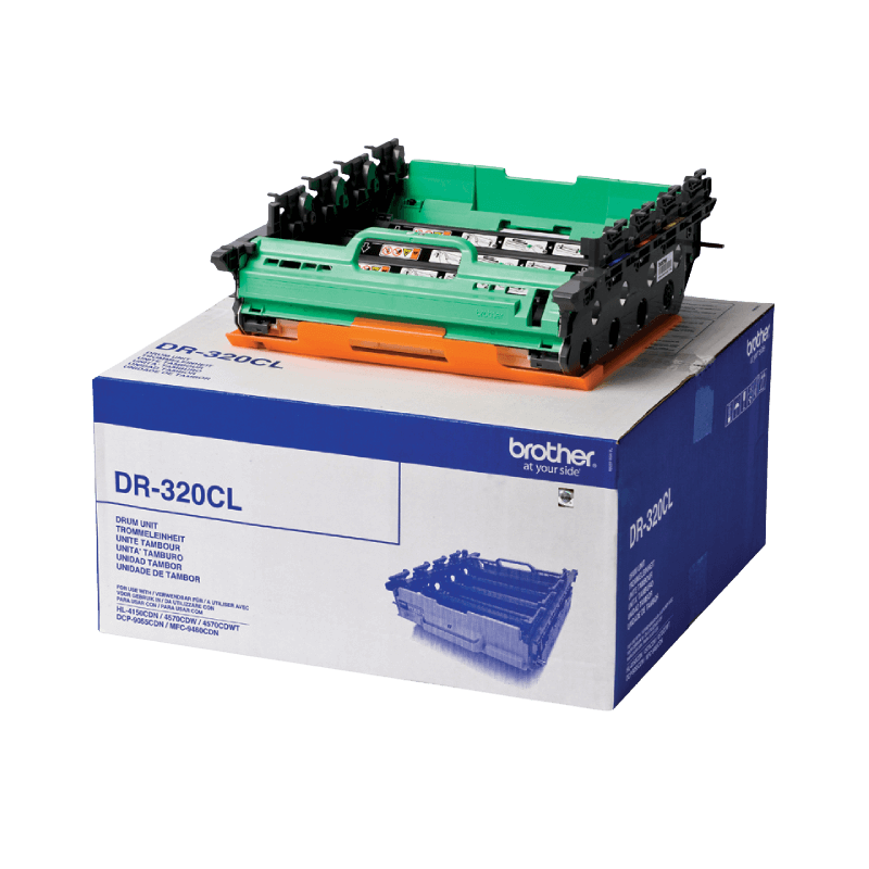 Brother Original DR320CL CMYK trommel | Innhold: 25000 sider