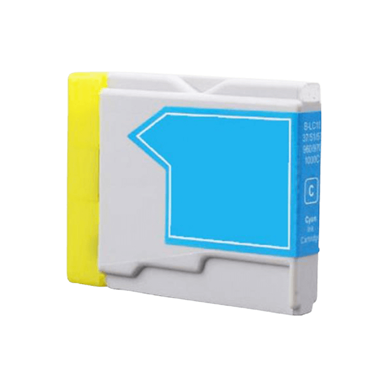 PixoJet Brother LC1000C cyan blekkpatron | Innhold: 12 ml.