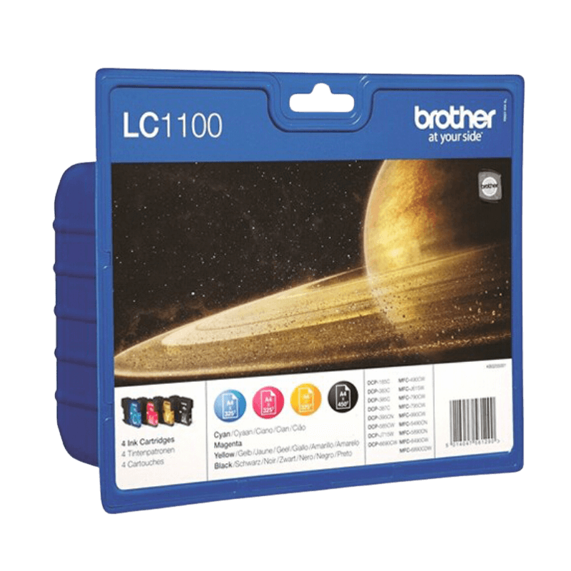 Brother Original LC1100 CMYK rabattpakke