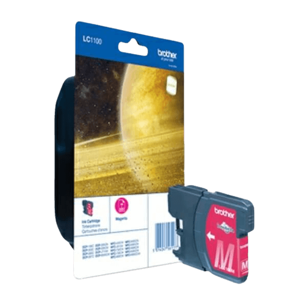 Brother Original LC1100M magenta blekkpatron | Innhold: 6 ml.
