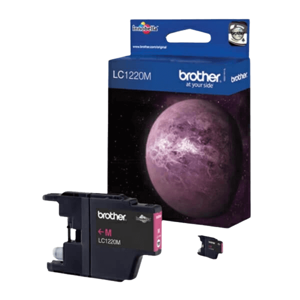 Brother Original LC1220M magenta blekkpatron | Innhold: 300 sider
