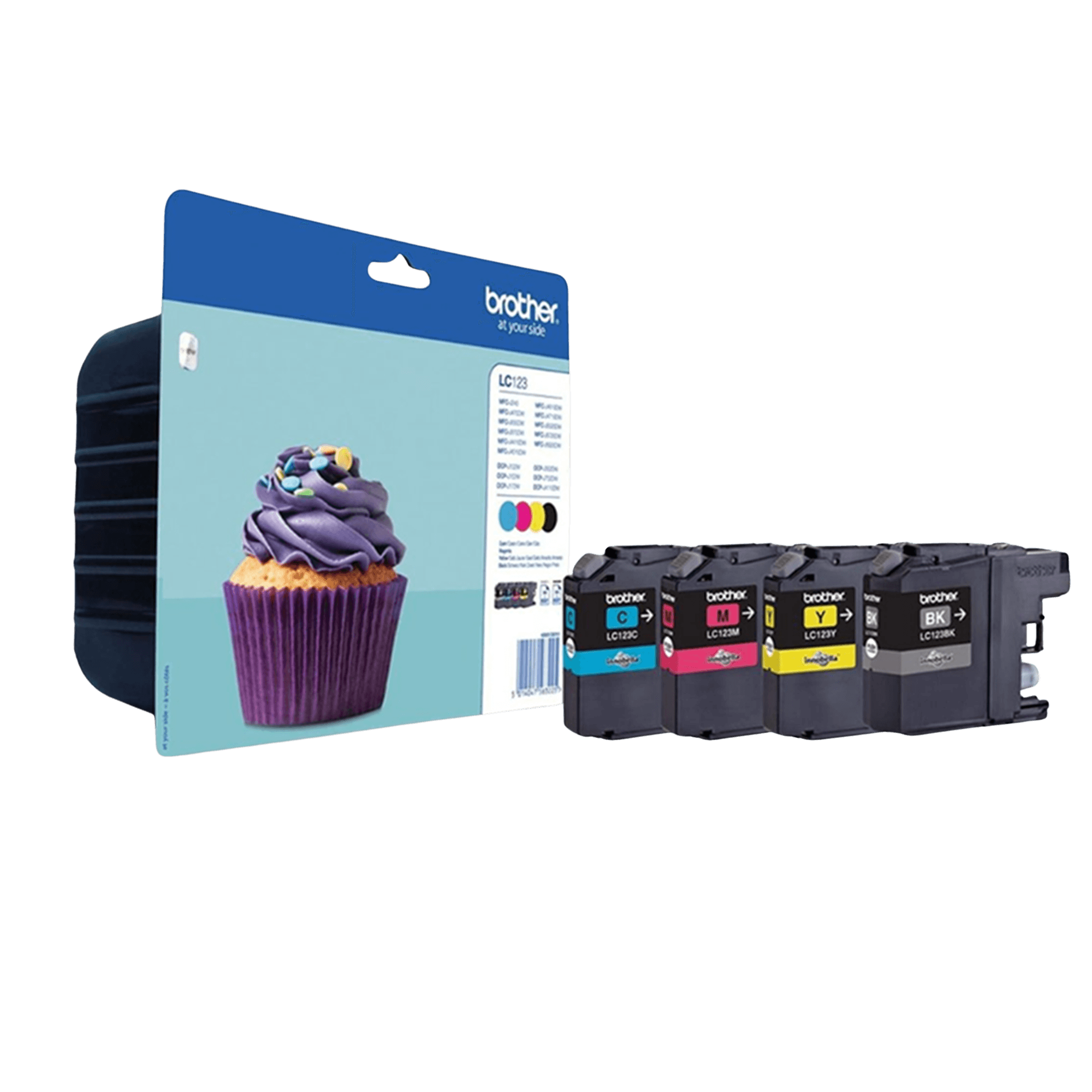 Brother Original LC123  CMYK rabattpakke