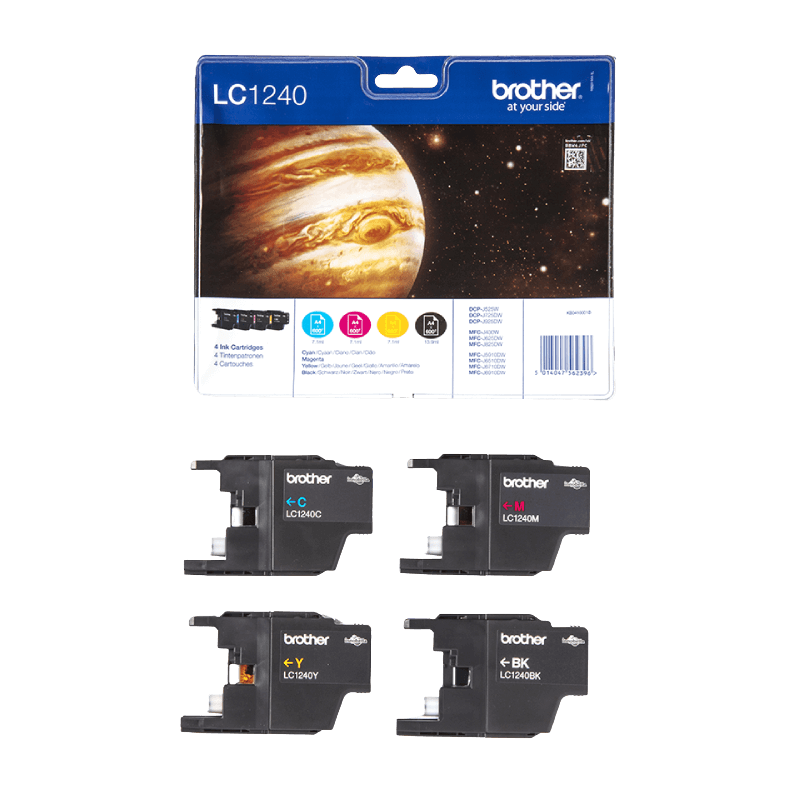 Brother Original LC1240 XL CMYK rabattpakke