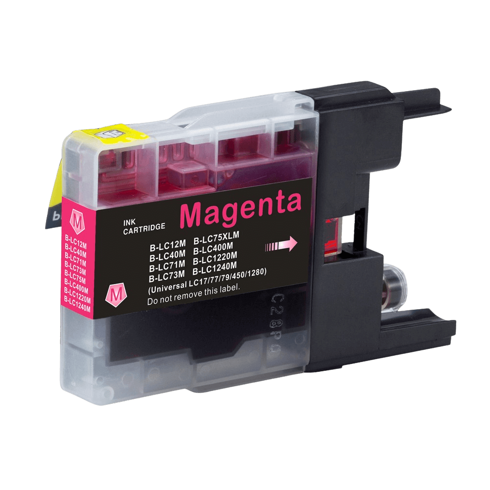 PixoJet Brother LC1240M XL magenta blekkpatron | Innhold: 20 ml.
