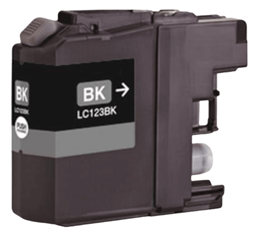 PixoJet Brother LC129BK XL svart blekkpatron | Innhold: 2400 sider