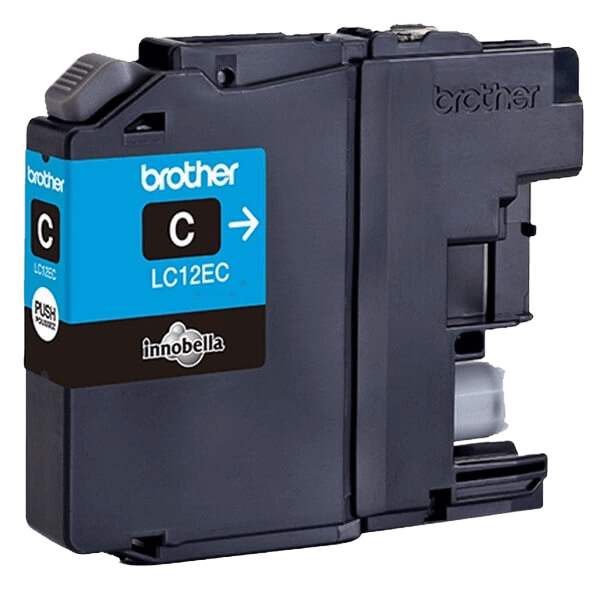Brother Original LC12EC cyan blekkpatron | Innhold: 1200 sider