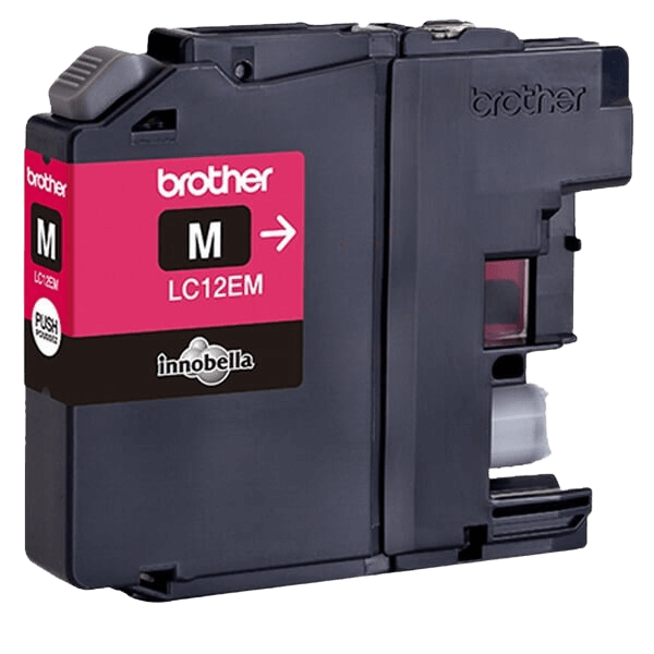 Brother Original LC12EM magenta blekkpatron | Innhold: 1200 sider