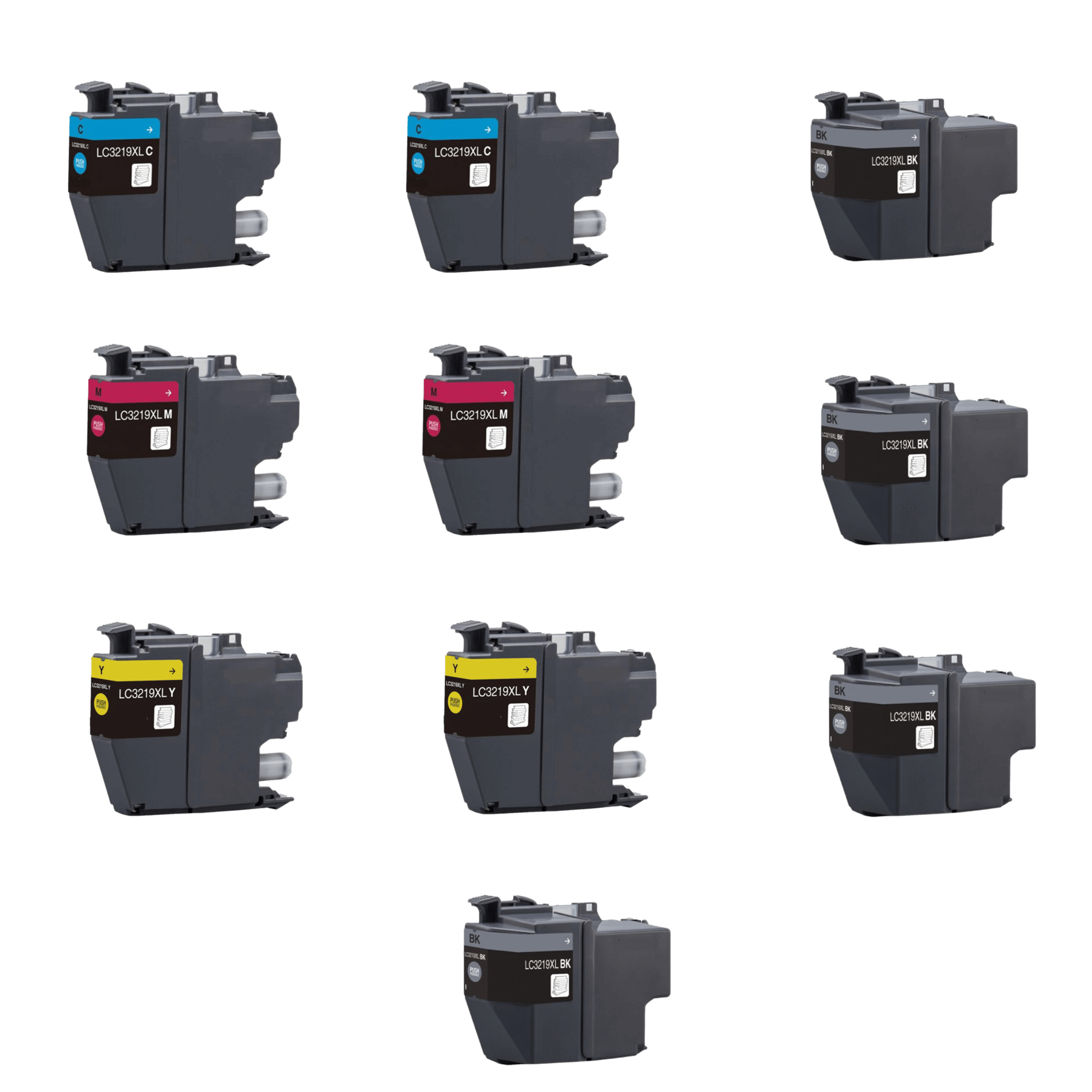 PixoJet Brother LC3219XL verdipakke - 10 stk.