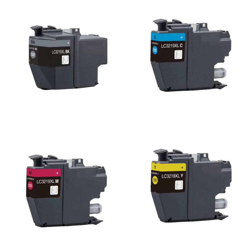 PixoJet Brother LC3219XL verdipakke - 4 stk.