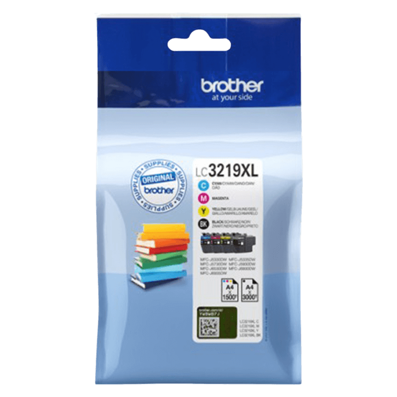 Brother Original LC3219XL CMYK rabattpakke | Innhold: 7500 sider