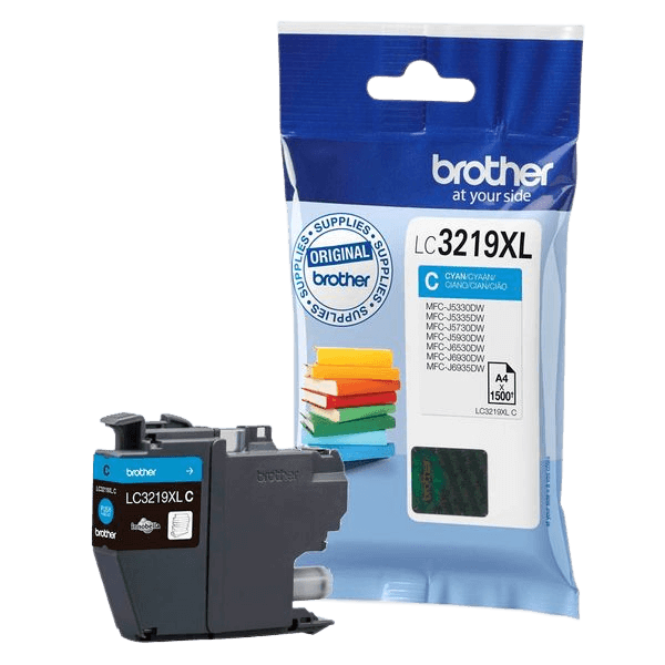 Brother Original LC3219XLC cyan blekkpatron | Innhold: 1500 sider