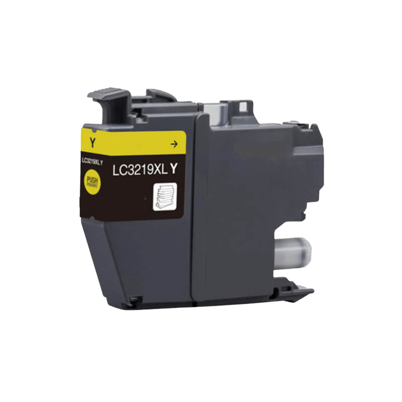 PixoJet Brother LC3219XLY gul blekkpatron | Innhold: 1500 sider