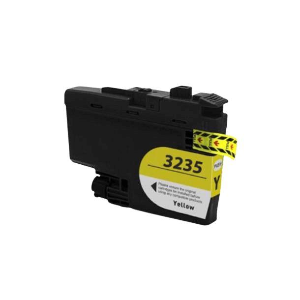 PixoJet Brother LC3235XLY gul blekkpatron | Innhold: 50 ml.