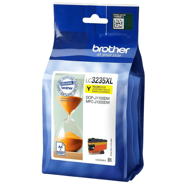 Brother Original LC3235XLY gul blekkpatron | Innhold: 5000 sider