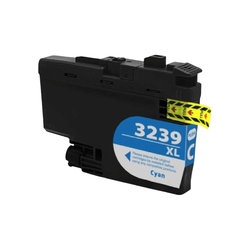PixoJet Brother LC3239XLC cyan blekkpatron | Innhold: 5000 sider