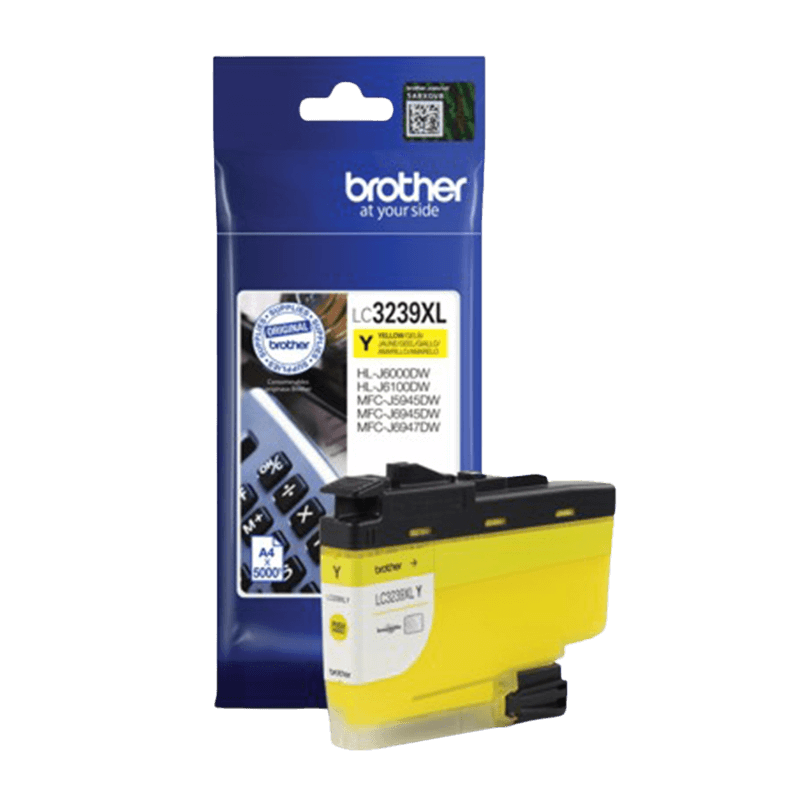 Brother Original LC3239XLY gul blekkpatron | Innhold: 5000 sider