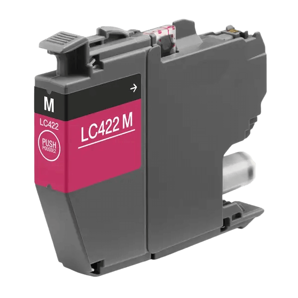 PixoJet Brother LC422M magenta blekkpatron | Innhold: 550 sider