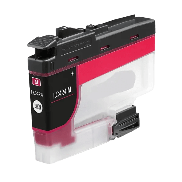 PixoJet Brother LC424M magenta blekkpatron | Innhold: 750 sider