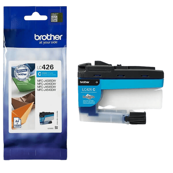 Brother Original LC426C cyan blekkpatron | Innhold: 1500 sider