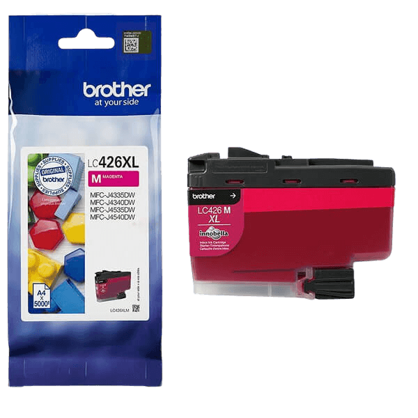 Brother Original LC426XLM magenta blekkpatron | Innhold: 5000 sider