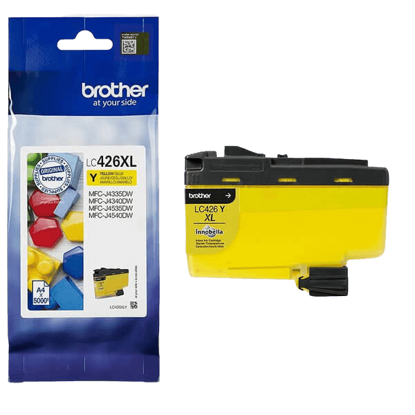 Brother Original LC426XLY gul blekkpatron | Innhold: 5000 sider