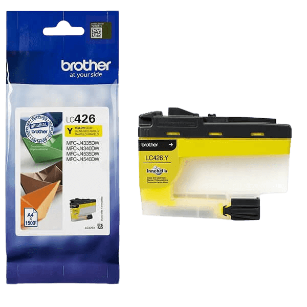 Brother Original LC426Y gul blekkpatron | Innhold: 1500 sider