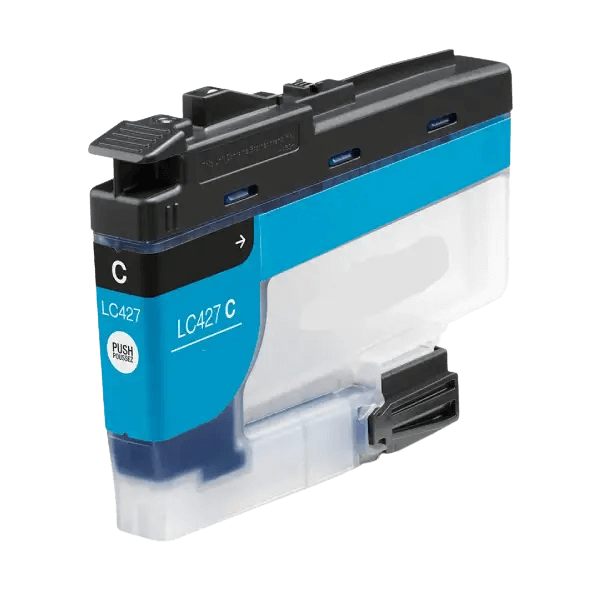 PixoJet Brother LC427C cyan blekkpatron | Innhold: 1500 sider