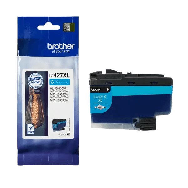 Brother Original LC427C cyan blekkpatron | Innhold: 1500 sider