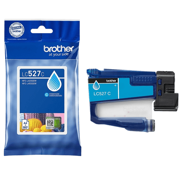 Brother Original LC527C cyan blekkpatron | Innhold: 900 sider