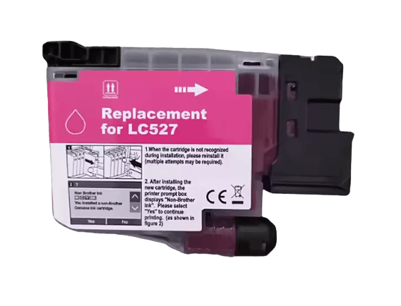 PixoJet Brother LC527M magenta blekkpatron | Innhold: 900 sider