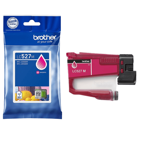 Brother Original LC527M magenta blekkpatron | Innhold: 900 sider