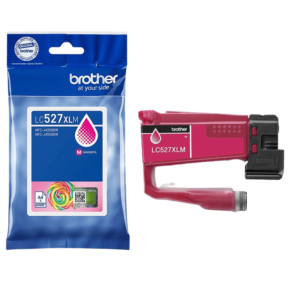 Brother Original LC527XLM magenta blekkpatron | Innhold: 2000 sider