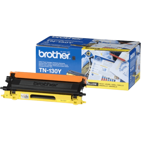 Brother Original TN130Y gul toner | Innhold: 1500 sider