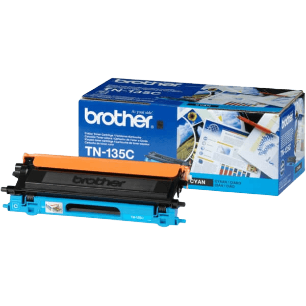 Brother Original TN135C XL cyan toner | Innhold: 4000 sider