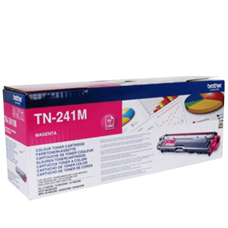 Brother Original TN241M magenta toner | Innhold: 1400 sider