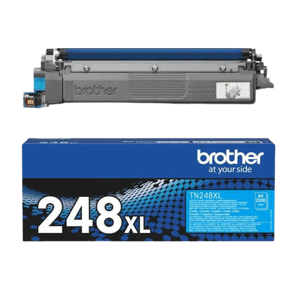 Brother Original TN248C cyan toner | Innhold: 1000 sider