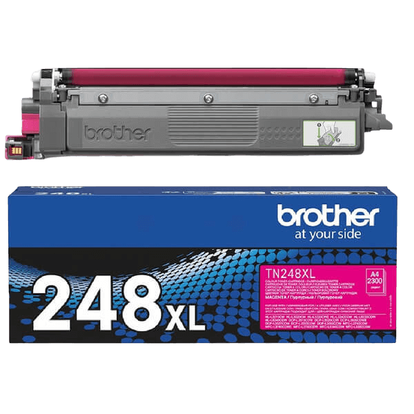 Brother Original TN248XLM magenta toner | Innhold: 2300 sider