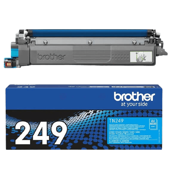 Brother Original TN249C XXL cyan toner | Innhold: 4000 sider