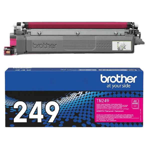Brother Original TN249M XXL magenta toner | Innhold: 4000 sider