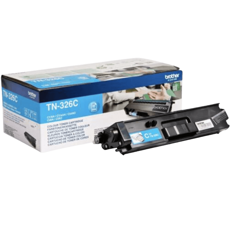 Brother Original TN326C XL cyan toner | Innhold: 3500 sider