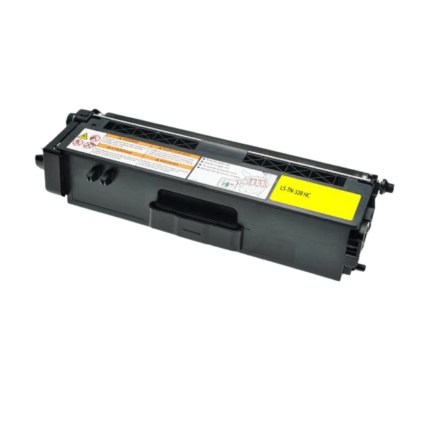PixoJet Brother TN328Y XXL gul toner | Innhold: 6000 sider