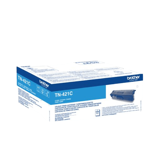Brother Original TN421C cyan toner | Innhold: 1800 sider