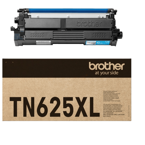 Brother Original TN625XLC cyan toner | Innhold: 4500 sider