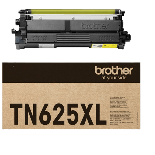 Brother Original TN625XLY gul toner | Innhold: 4500 sider
