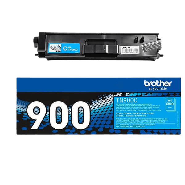 Brother Original TN900C cyan toner | Innhold: 6000 sider