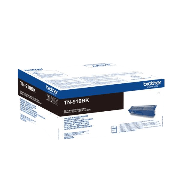 Brother Original TN910BK svart toner | Innhold: 9000 sider