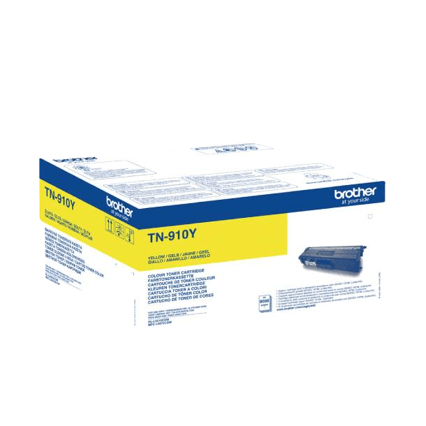 Brother Original TN910Y gul toner | Innhold: 9000 sider